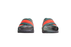 GUCCI SLIDE CRISS CROSS RUBBER WEB BLACK - 41/42 BR