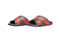 GUCCI SLIDE CRISS CROSS RUBBER WEB BLACK - 41/42 BR