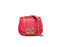 D&G DG AMORE CROSSBODY LEATHER RED