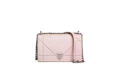 DIOR DIORAMA MEDIUM GRAINED CALFSKIN ROSE