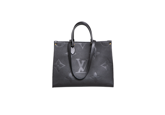 LV ONTHEGO MM MONOGRAM EMPREINTE BLACK