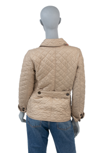 BURBERRY JACKET UTILITY BEIGE NEW CHECK