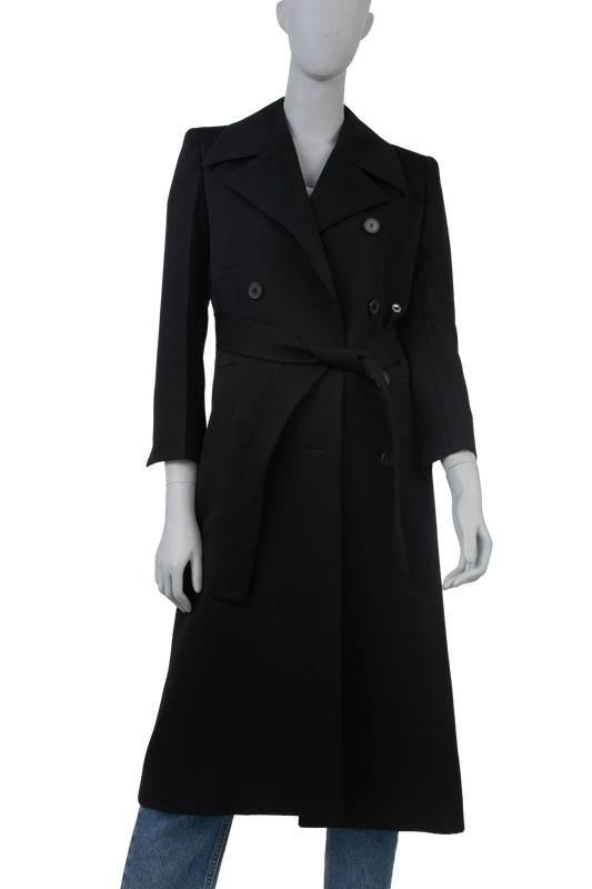 CELINE GARANDINE TRENCH BLACK