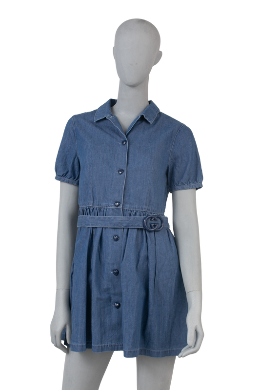 GUCCI DRESS DOLL JEANS HEART INFANTIL