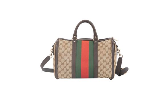 GUCCI BOSTON OPHIDIA MEDIUM CANVAS