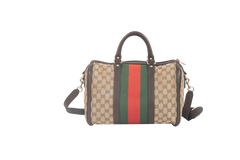 GUCCI BOSTON OPHIDIA MEDIUM CANVAS