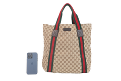 GUCCI TOTE CANVAS & WEB