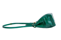 FENDI PEEKABOO MEDIUM CROCO EMBOSSED GREEN