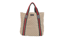 GUCCI TOTE CANVAS & WEB