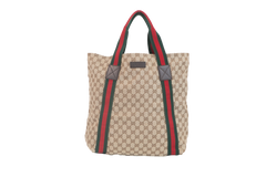 GUCCI TOTE CANVAS & WEB