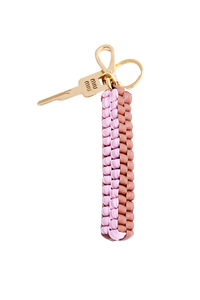 MIU MIU BRAIDED CORD KEYCHAIN