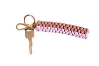 MIU MIU BRAIDED CORD KEYCHAIN