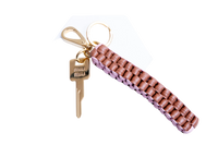 MIU MIU BRAIDED CORD KEYCHAIN