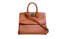 FERRAGAMO STUDIO TOTE LEATHER BROWN