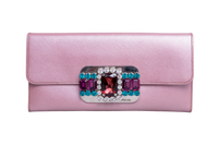 PRADA SAFFIANO STONES WALLET ANTICO