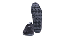 PRADA LOAFER LOGO PLAQUE SUEDE BLACK - 39 1/2 BR