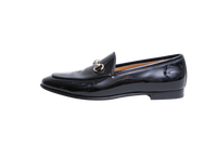 GUCCI LOAFER JORDAAN HORSEBIT PATENT BLACK - 37 BR