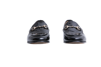 GUCCI LOAFER JORDAAN HORSEBIT PATENT BLACK - 37 BR