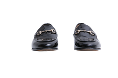 GUCCI LOAFER JORDAAN HORSEBIT PATENT BLACK - 37 BR