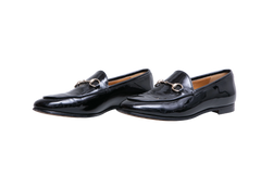 GUCCI LOAFER JORDAAN HORSEBIT PATENT BLACK - 37 BR