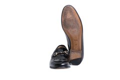 GUCCI LOAFER JORDAAN HORSEBIT PATENT BLACK - 37 BR