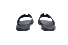 HERMÈS IZMIR SANDAL NOIR LÉZARD - 40 BR