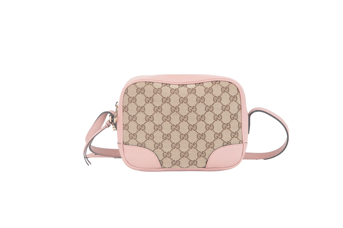 GUCCI BREE GG CANVAS PINK