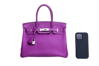 HERMÈS BIRKIN 30 CLÉMENCE ANÉMONE