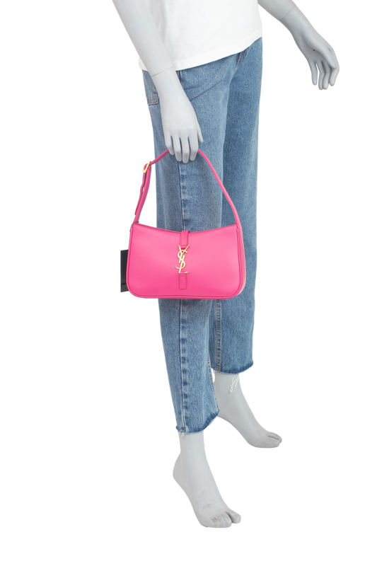 YSL LE 5 À 7 HOBO PINK