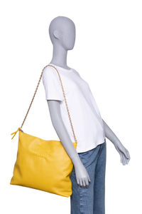MIU MIU SOFT HANDBAG LEATHER TOPÁZIO