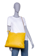 MIU MIU SOFT HANDBAG LEATHER TOPÁZIO