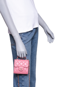 CHANEL MICRO TIMELESS LIGHT PINK TOP HANDLE 2022