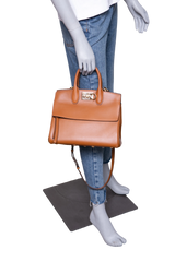 FERRAGAMO STUDIO TOTE LEATHER BROWN