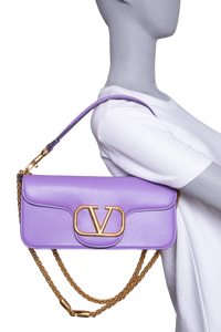 VALENTINO BAGUETTE VLOGO VIOLET