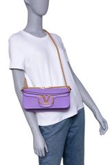 VALENTINO BAGUETTE VLOGO VIOLET