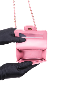 CHANEL MICRO TIMELESS LIGHT PINK TOP HANDLE 2022