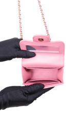 CHANEL MICRO TIMELESS LIGHT PINK TOP HANDLE 2022