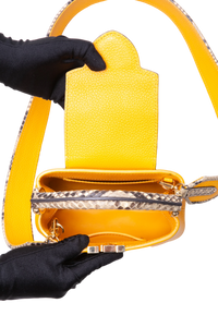 LV CAPUCINES BB PYTHON