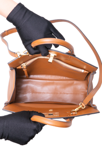 FERRAGAMO STUDIO TOTE LEATHER BROWN