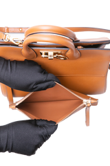 FERRAGAMO STUDIO TOTE LEATHER BROWN