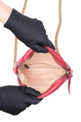 GUCCI ROUND GG MARMONT RED