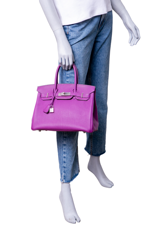 HERMÈS BIRKIN 30 CLÉMENCE ANÉMONE