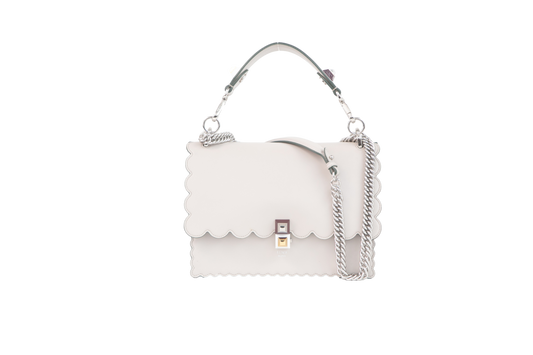 FENDI KAIN I SCALLOPED GRIGIO POLVERE