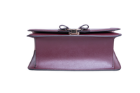 FERRAGAMO VARA SHOULDER BAG WINE