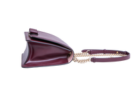 FERRAGAMO VARA SHOULDER BAG WINE
