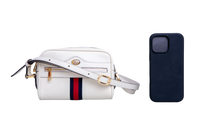 GUCCI OPHIDIA GG MINI CAMERA BAG OFF WHITE