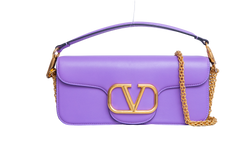 VALENTINO BAGUETTE VLOGO VIOLET
