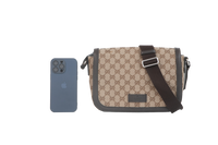 GUCCI FLAP MESSENGER GG SUPREME