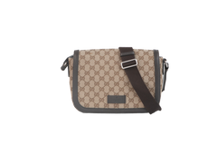 GUCCI FLAP MESSENGER GG SUPREME