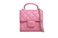 CHANEL MICRO TIMELESS LIGHT PINK TOP HANDLE 2022